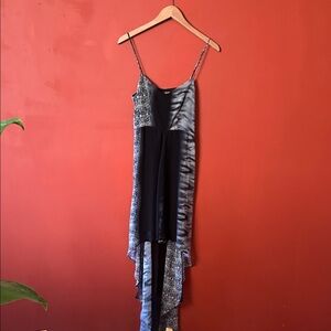 Religion Animal Print High Low Dress NWT